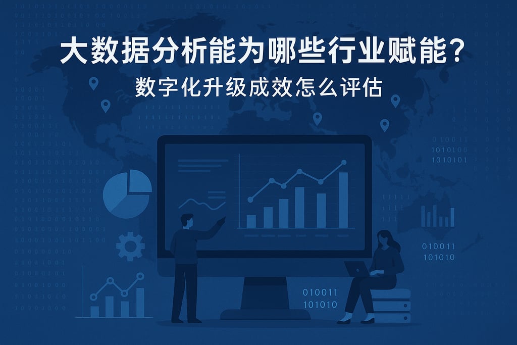 大数据分析能为哪些行业赋能？数字化升级成效怎么评估
