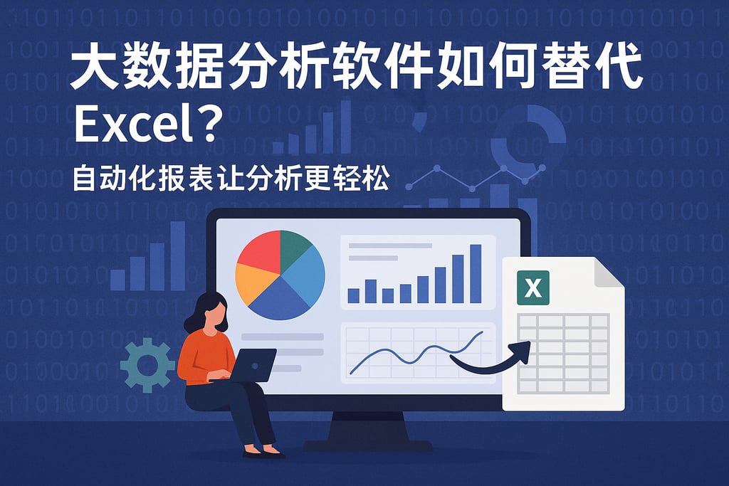 大数据分析软件如何替代Excel？自动化报表让分析更轻松