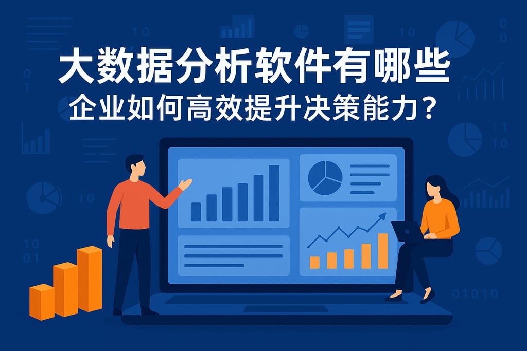 大数据分析软件有哪些优势？企业如何高效提升决策能力