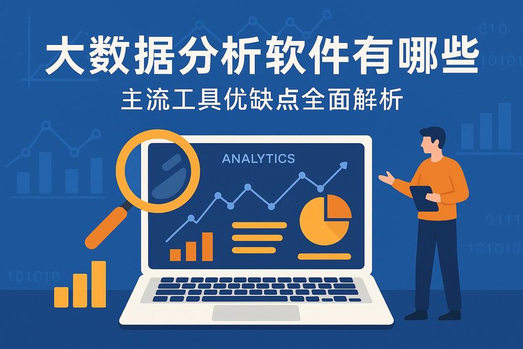 大数据分析软件有哪些？主流工具优缺点全面解析