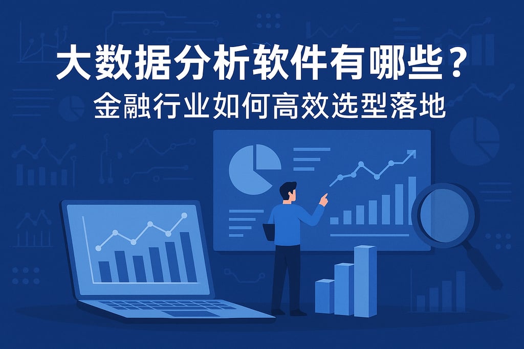 大数据分析软件有哪些？金融行业如何高效选型落地