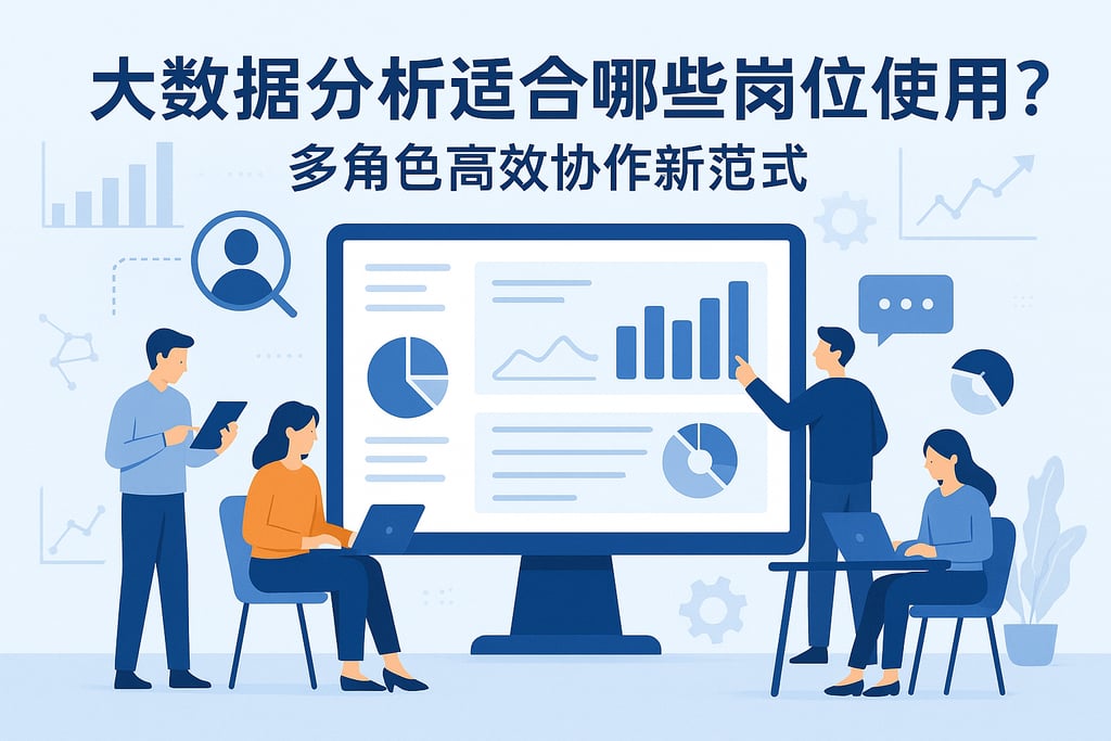 大数据分析适合哪些岗位使用？多角色高效协作新范式
