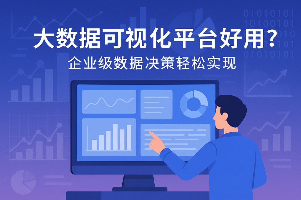 大数据可视化平台好用吗？企业级数据决策轻松实现