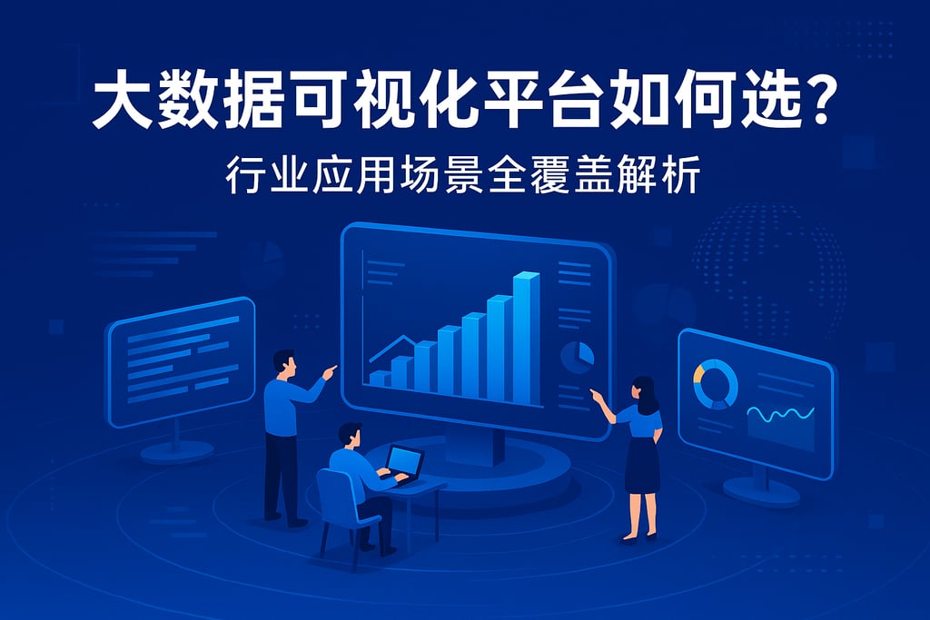 大数据可视化平台如何选？行业应用场景全覆盖解析