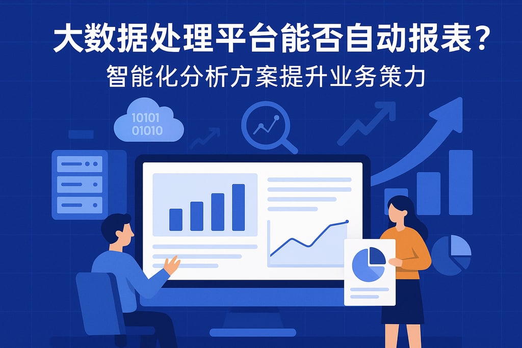 大数据处理平台能否自动报表？智能化分析方案提升业务决策力