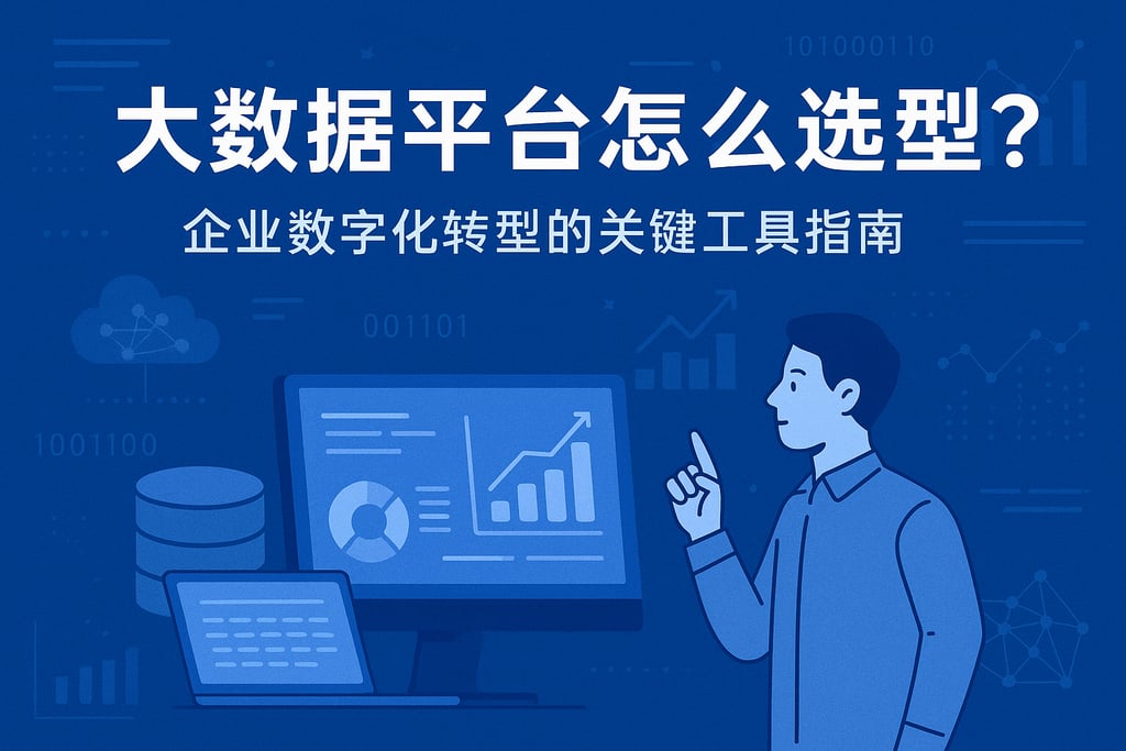 大数据平台怎么选型？企业数字化转型的关键工具指南