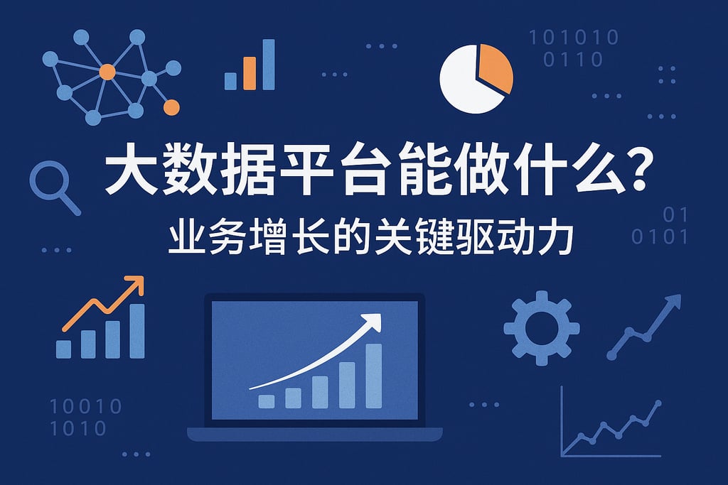 大数据平台能做什么？业务增长的关键驱动力