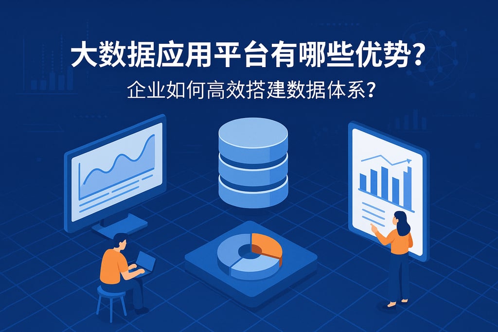 大数据应用平台有哪些优势？企业如何高效搭建数据体系？