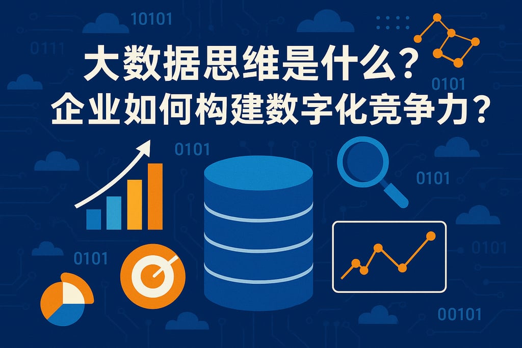 大数据思维是什么？企业如何构建数字化竞争力？