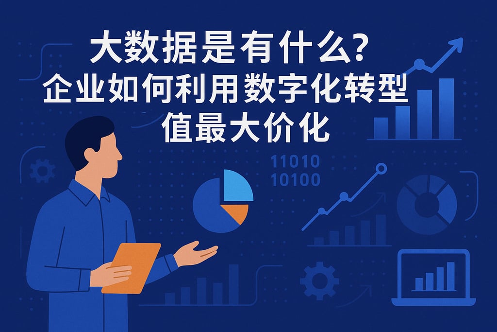 大数据是做什么的？企业如何利用数字化转型实现价值最大化