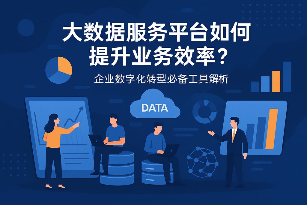 大数据服务平台如何提升业务效率？企业数字化转型必备工具解析