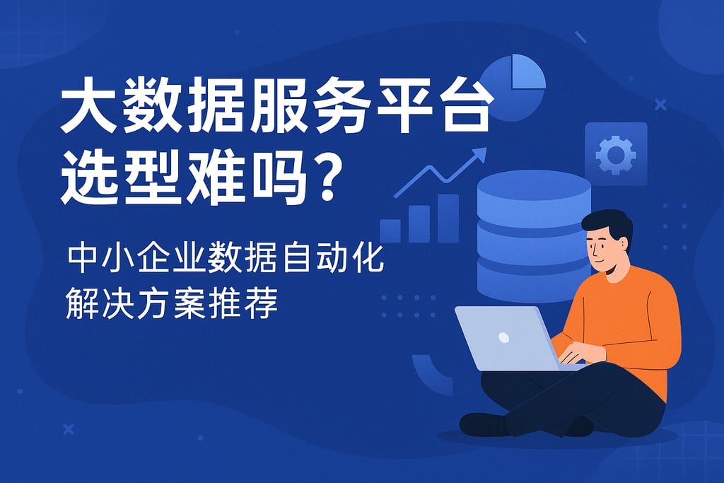大数据服务平台选型难吗？中小企业数据自动化解决方案推荐
