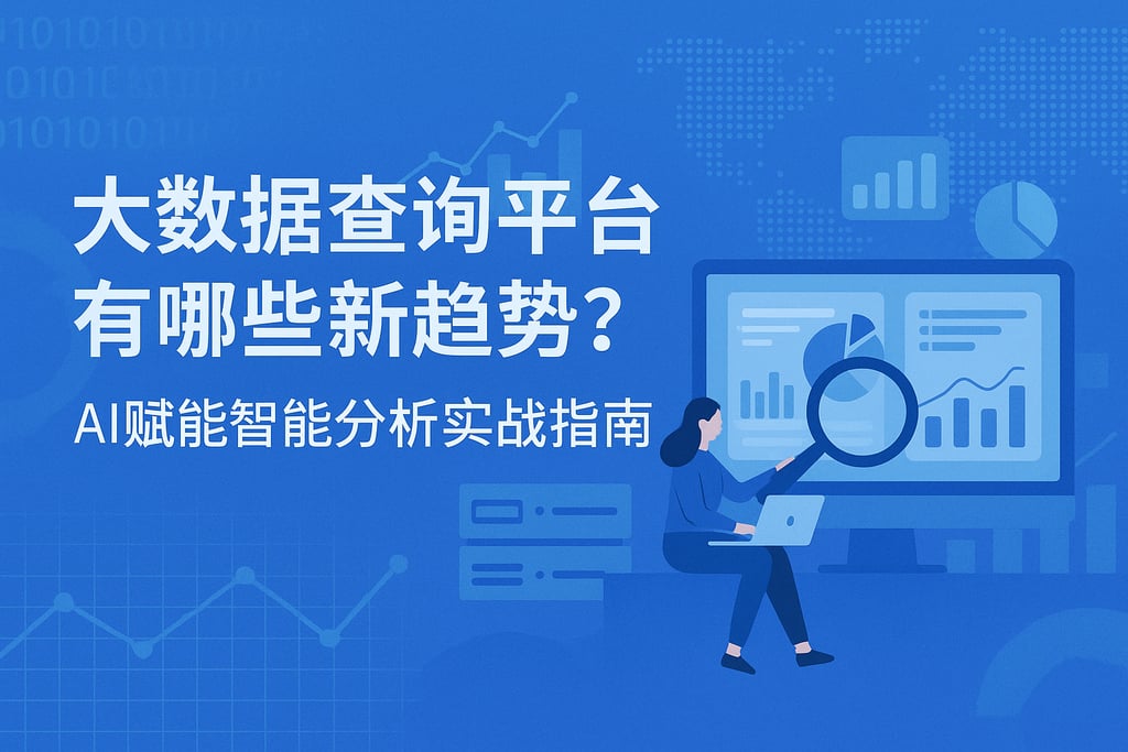 大数据查询平台有哪些新趋势？AI赋能智能分析实战指南