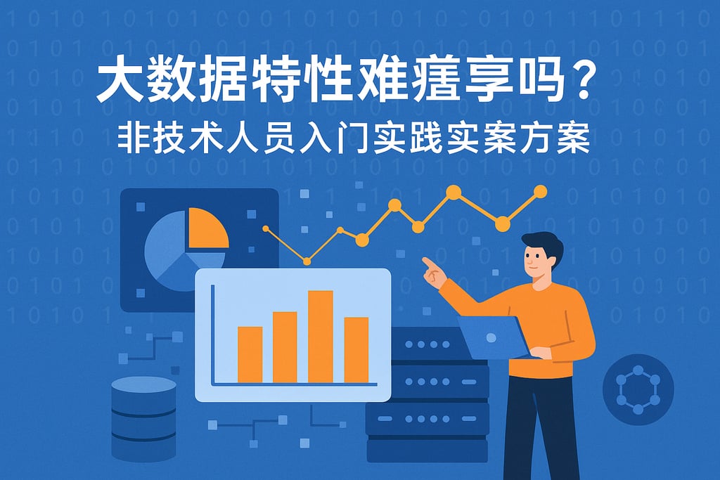 大数据特点难掌握吗？非技术人员入门实践方案