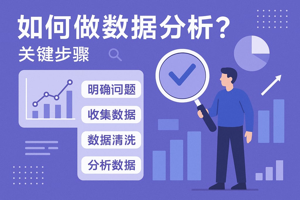 如何做数据分析有哪些关键步骤？数据驱动决策提升企业竞争力