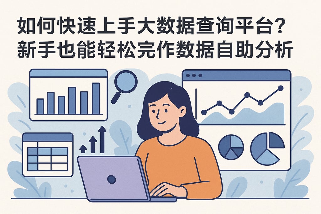 如何快速上手大数据查询平台？新手也能轻松完成数据自助分析。