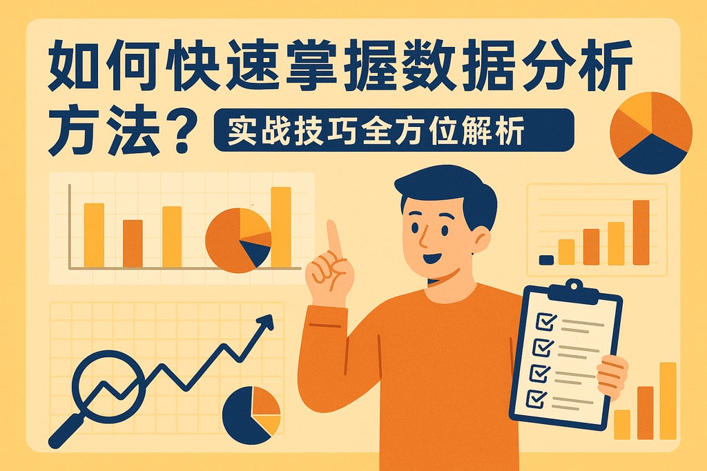 如何快速掌握数据分析方法五种？实战技巧全方位解析