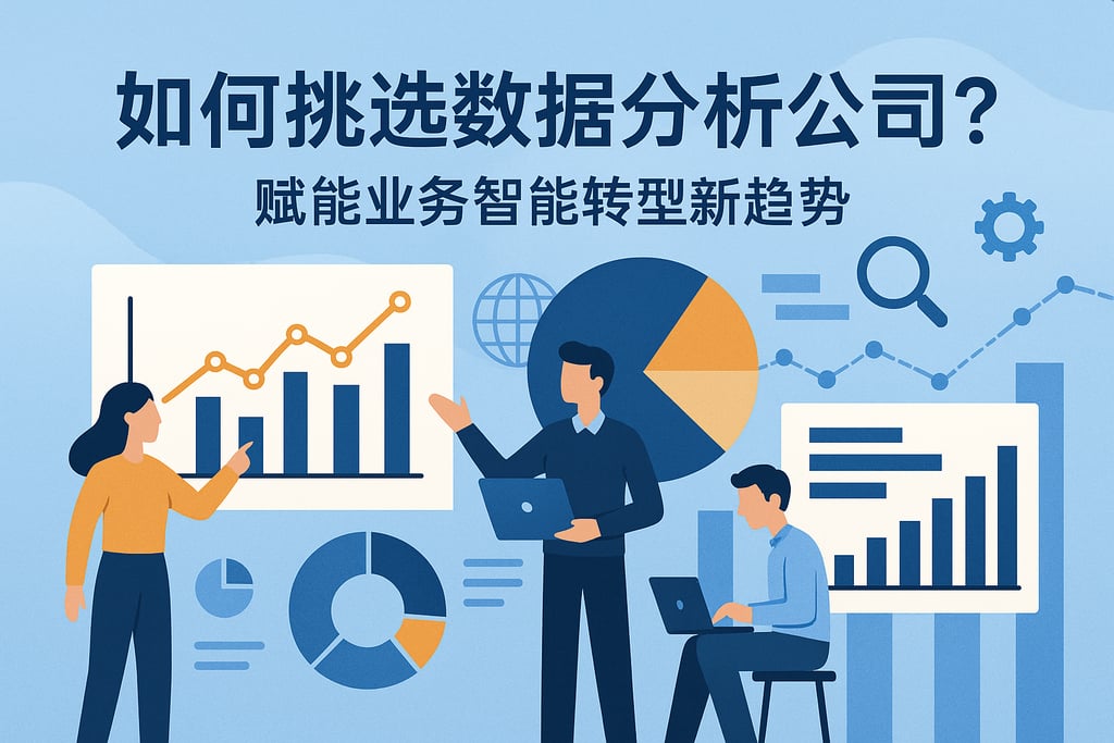 如何挑选数据分析公司？赋能业务智能转型新趋势