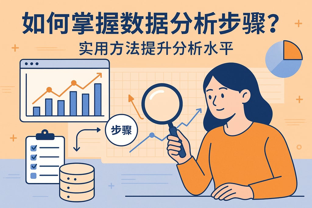 如何掌握数据分析步骤？实用方法提升分析水平