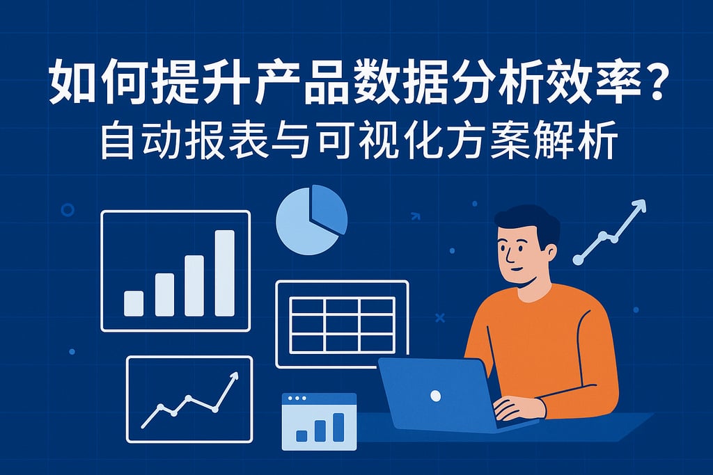 如何提升产品数据分析效率？自动报表与可视化方案解析