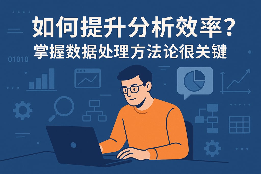 如何提升分析效率？掌握数据处理方法论很关键