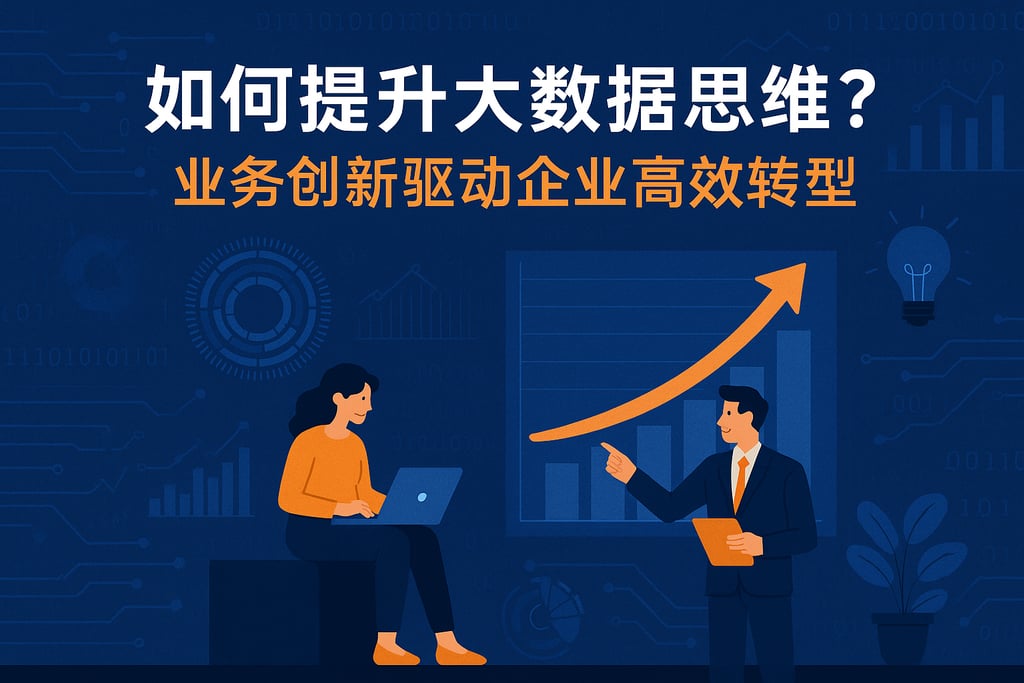 如何提升大数据思维？业务创新驱动企业高效转型。