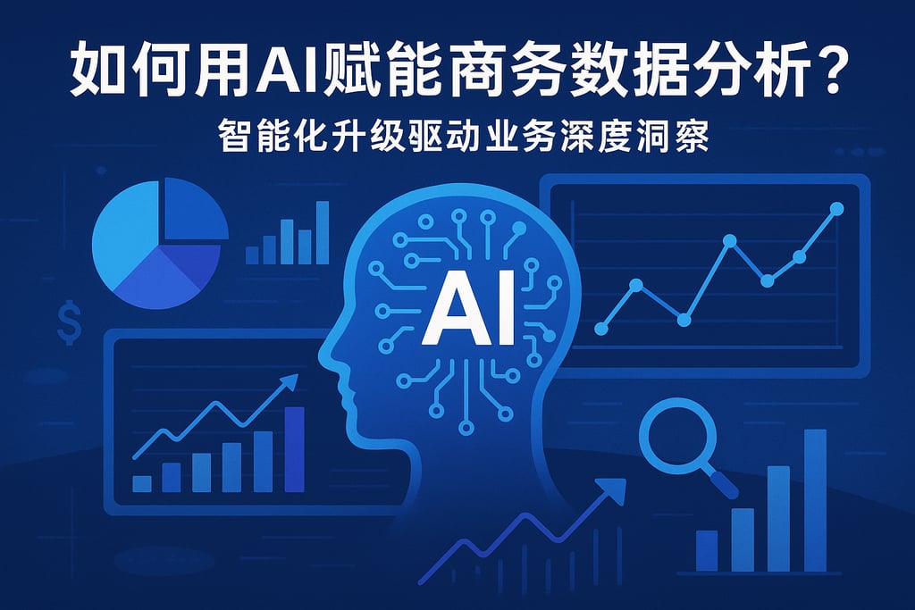 如何用AI赋能商务数据分析？智能化升级驱动业务深度洞察
