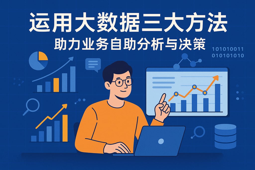 如何运用大数据三大方法？助力业务自助分析与决策