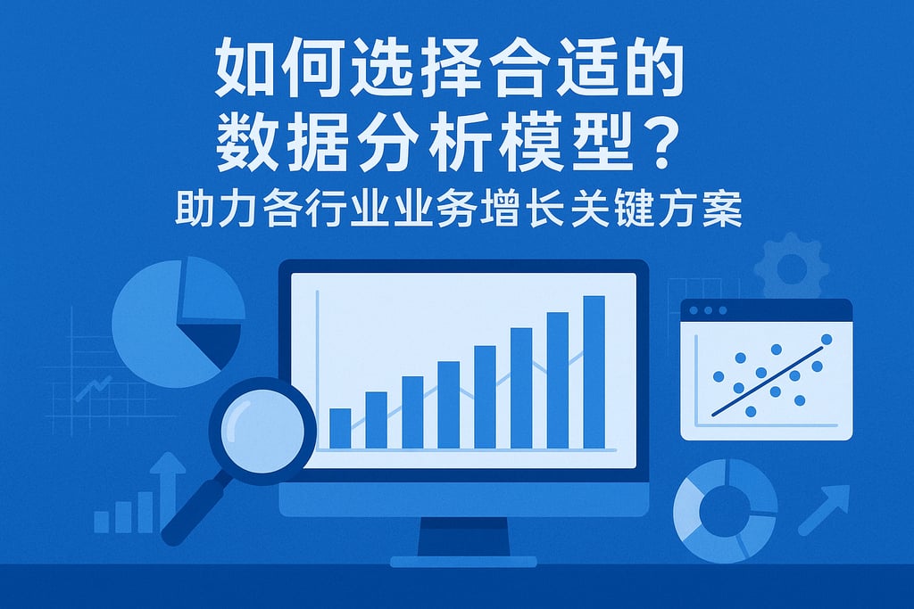 如何选择合适的数据分析模型？助力各行业业务增长的关键方案