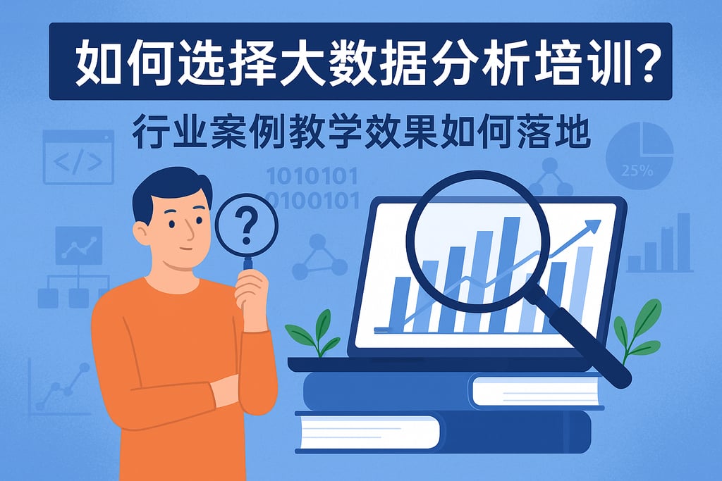 如何选择大数据分析培训？行业案例教学效果如何落地
