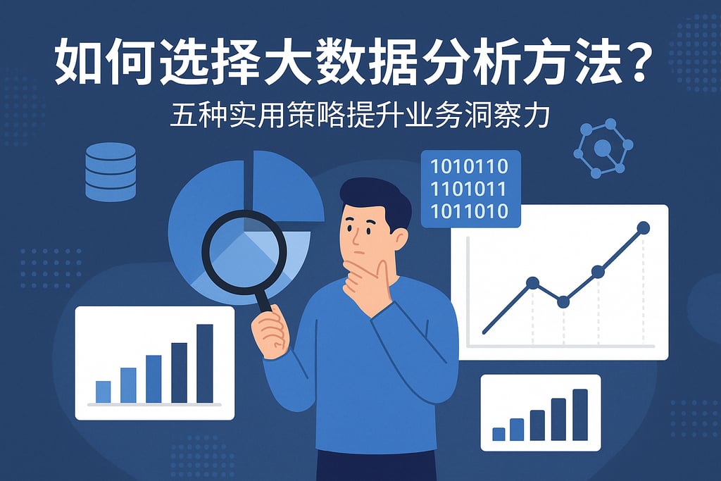 如何选择大数据分析方法？五种实用策略提升业务洞察力