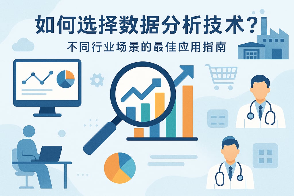 如何选择数据分析技术？不同行业场景的最佳应用指南