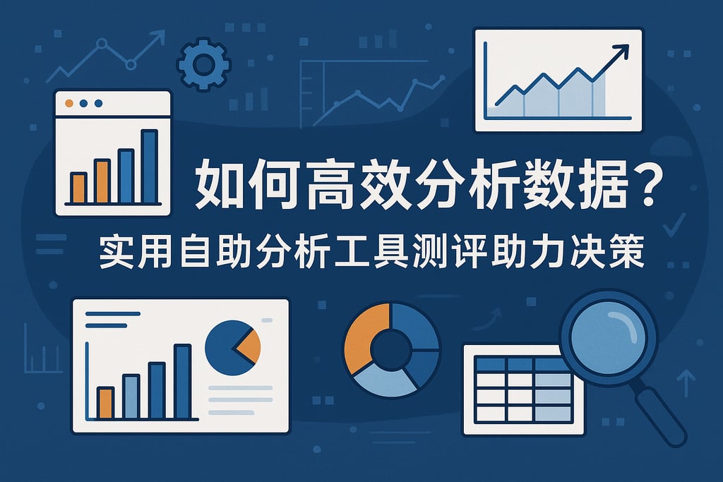 如何高效分析数据？实用自助分析工具测评助力决策