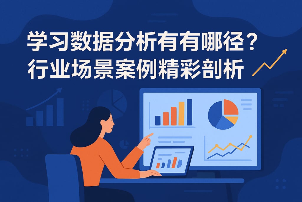 学习数据分析有哪些捷径？行业场景案例精彩剖析