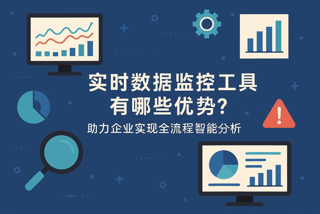 实时数据监控工具有哪些优势？助力企业实现全流程智能分析