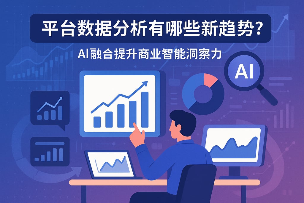 平台数据分析有哪些新趋势？AI融合提升商业智能洞察力