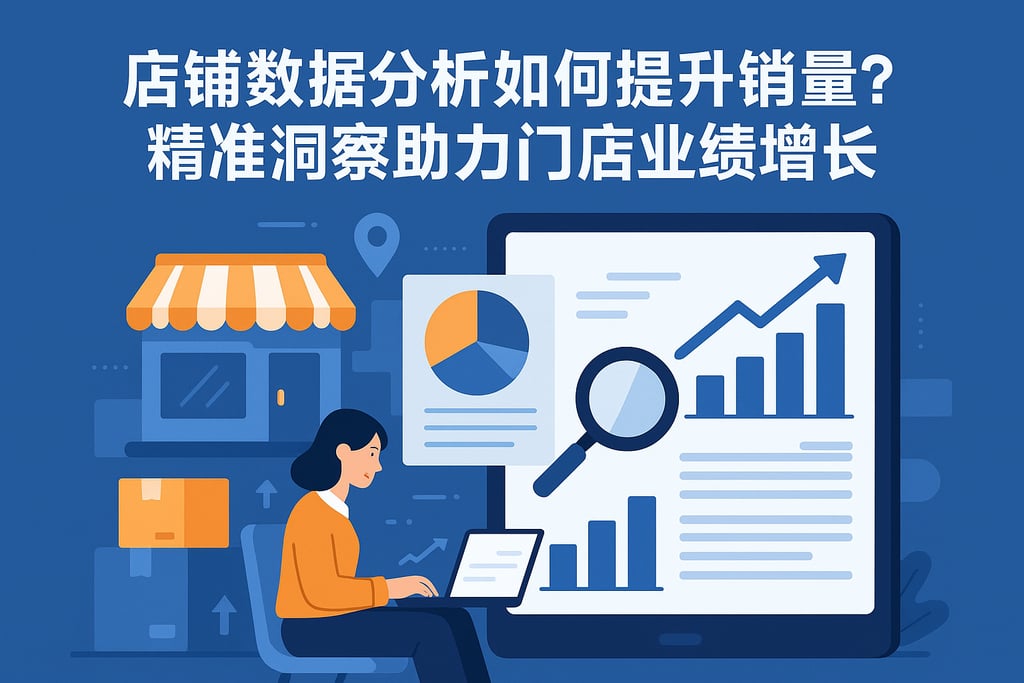 店铺数据分析如何提升销量？精准洞察助力门店业绩增长
