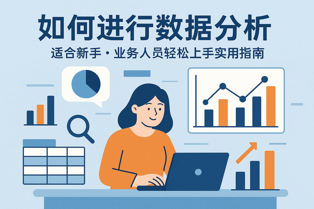 怎么进行数据分析适合新手？业务人员轻松上手实用指南