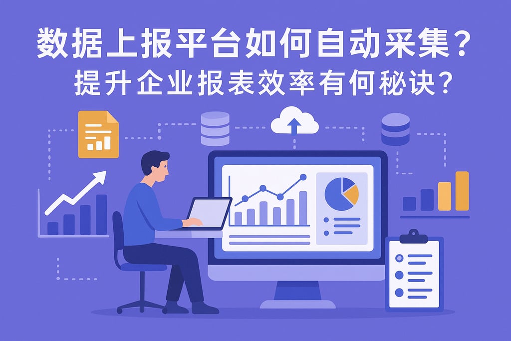 数据上报平台如何自动采集数据？提升企业报表效率有何秘诀？
