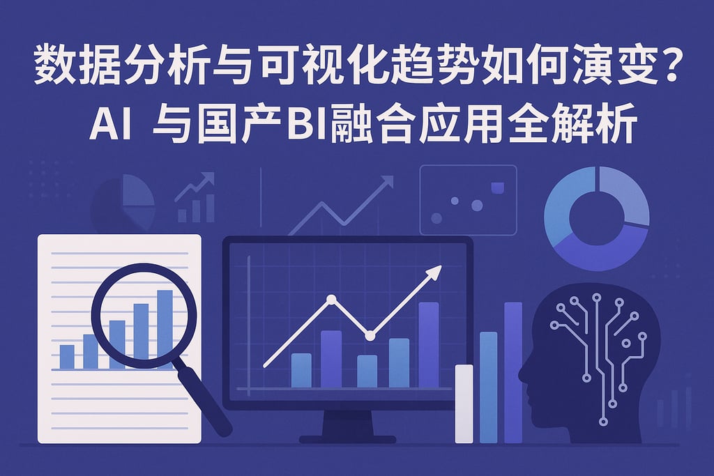 数据分析与可视化趋势如何演变？AI与国产BI融合应用全解析