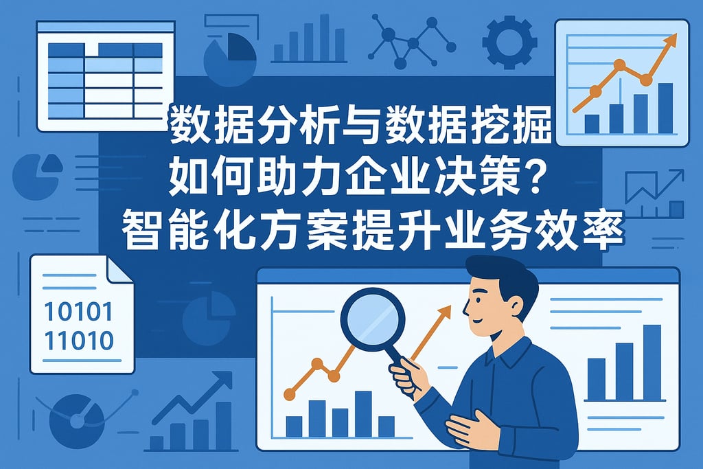 数据分析与数据挖掘如何助力企业决策？智能化方案提升业务效率
