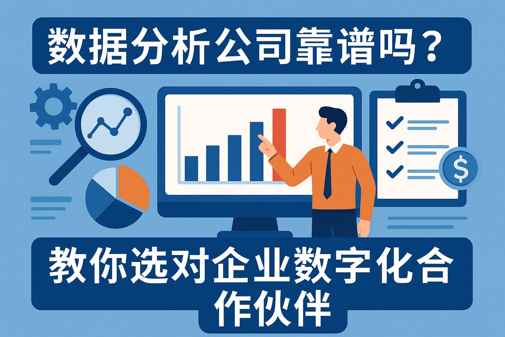 数据分析公司靠谱吗？教你选对企业数字化合作伙伴