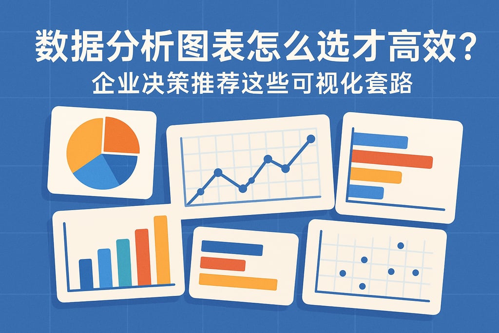 数据分析图表怎么选才高效？企业决策推荐这些可视化套路