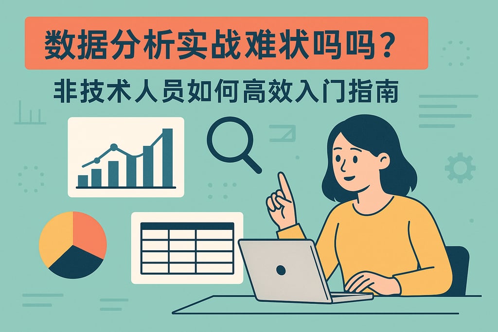 数据分析实战难吗？非技术人员如何高效入门指南