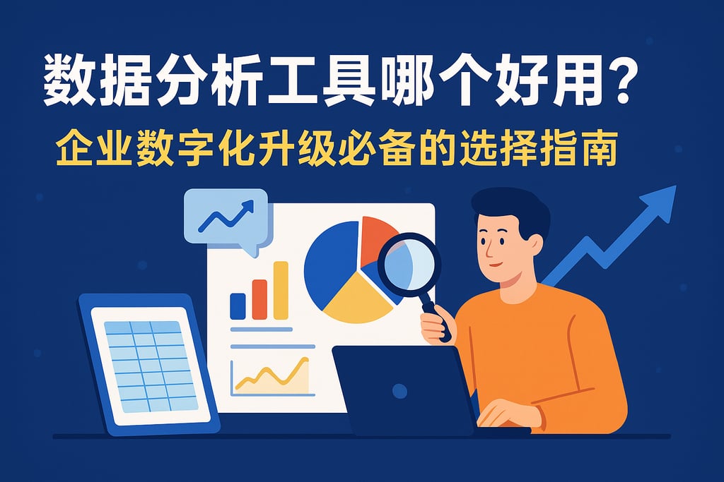 数据分析工具哪个好用？企业数字化升级必备的选择指南