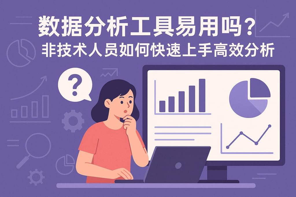 数据分析工具易用吗？非技术人员如何快速上手高效分析