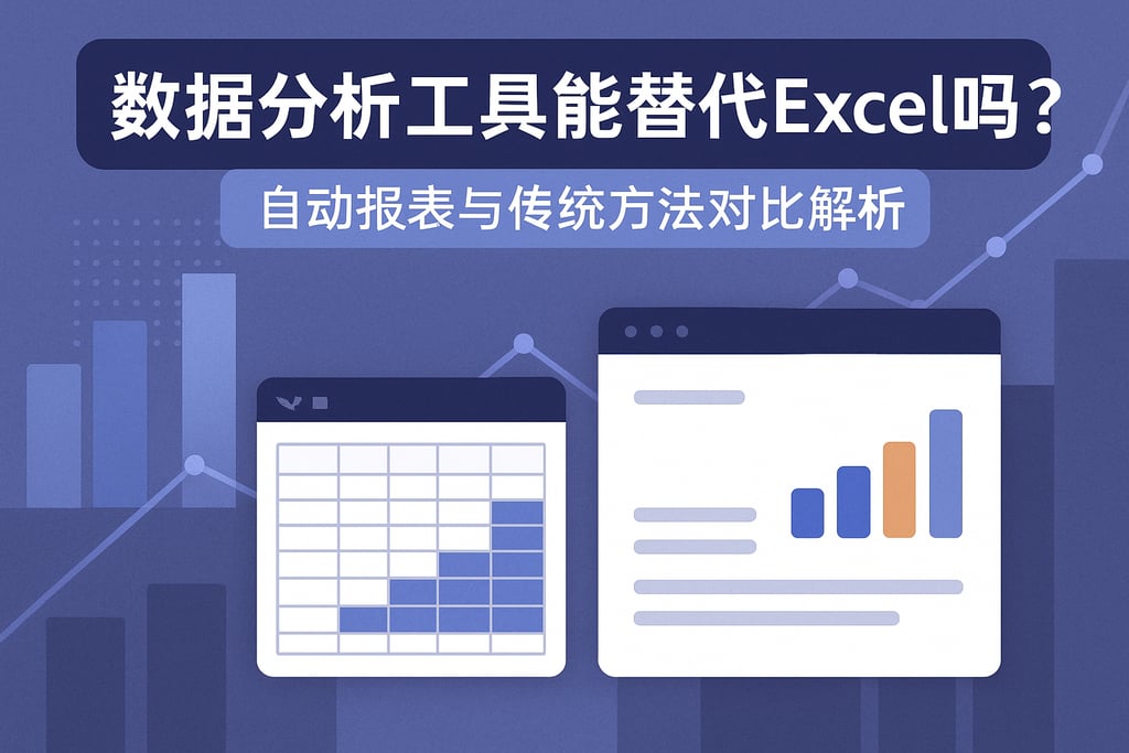 数据分析工具能替代Excel吗？自动报表与传统方法对比解析