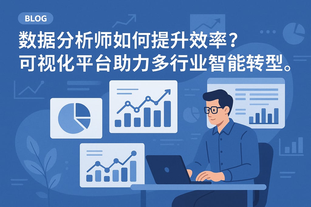 数据分析师如何提升效率？可视化平台助力多行业智能转型。