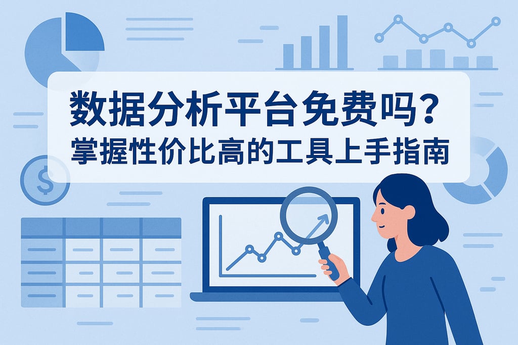 数据分析平台免费吗？掌握性价比高的工具上手指南。
