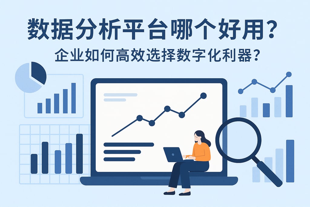 数据分析平台哪个好用？企业如何高效选择数字化利器？